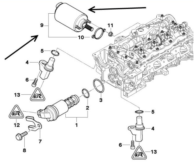 bmw-e90-320i-eksantrik-valvetronic-ayar-motoru